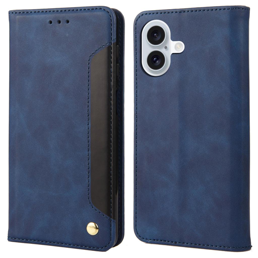 For iPhone 17 Case PU Leather Shockproof Protection Wallet Phone Cover