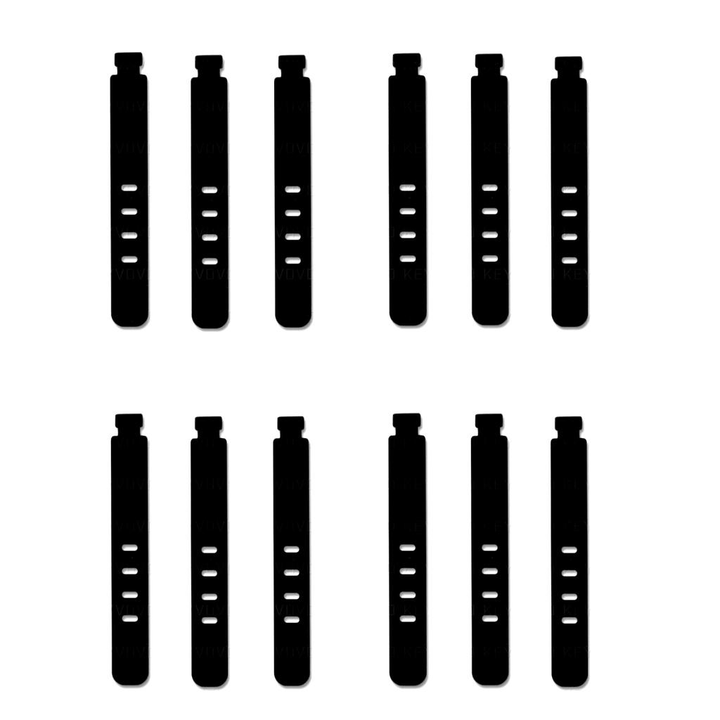 4/12/20pcs Mobile Phone Cable Winder Earphones Clip Charger Cord Organizer Management Silicone Wire Cord Fixer Holder Cable Belt