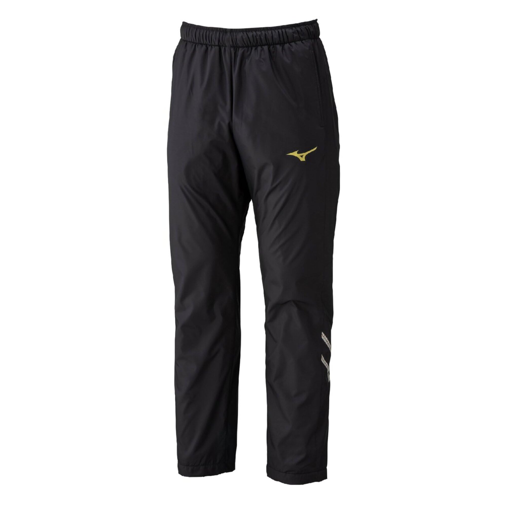 Mizuno Брюки-ветровка для тренировок, Термогенерирующий материал, Водоотталкивающие, Ветрозащитные, 32MFC631, Черный x Черный