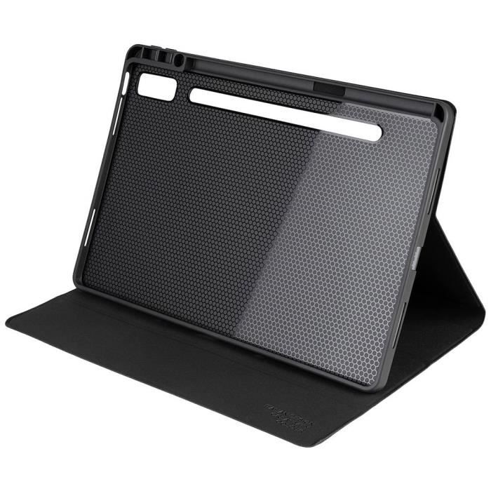 Etui pour tablette - Tucano - Lenovo Tab P11 (2. Gen.) - Caoutchouc - Microfibres - Noir