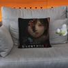 S-Silent Hill  pillowcase casual style decoration, suitable for home decoration (excluding pillow core)