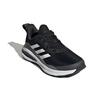 adidas FortaRun J Lace Running K Abrasion Resistant Breathable Low Top Sports Casual Shoes Black White Kids' GY7597