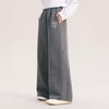 DEESHA Girls' Straight-Leg Pants with Heart Embroidery