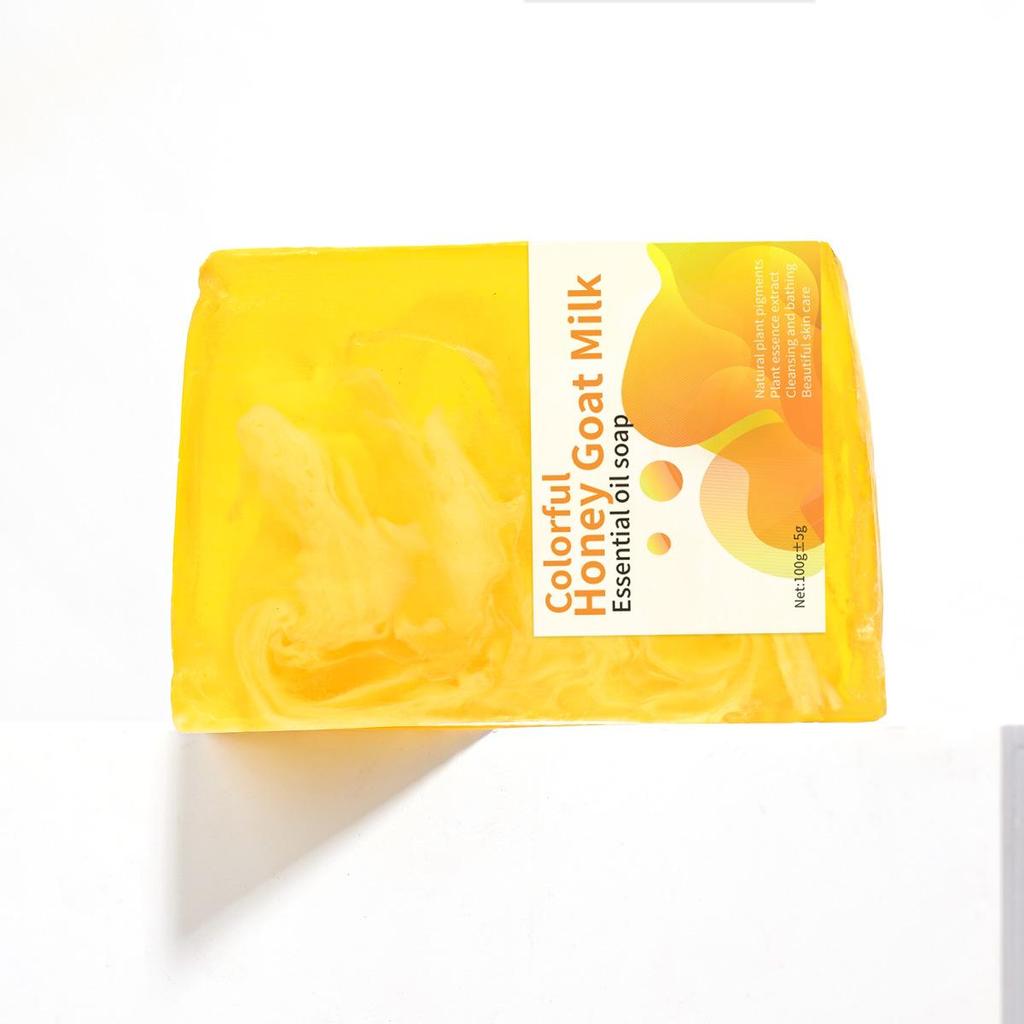 Cherry & Pomegranate Scented Deep Cleansing Facial & Body Soap with Goat Milk Honey & Lavender