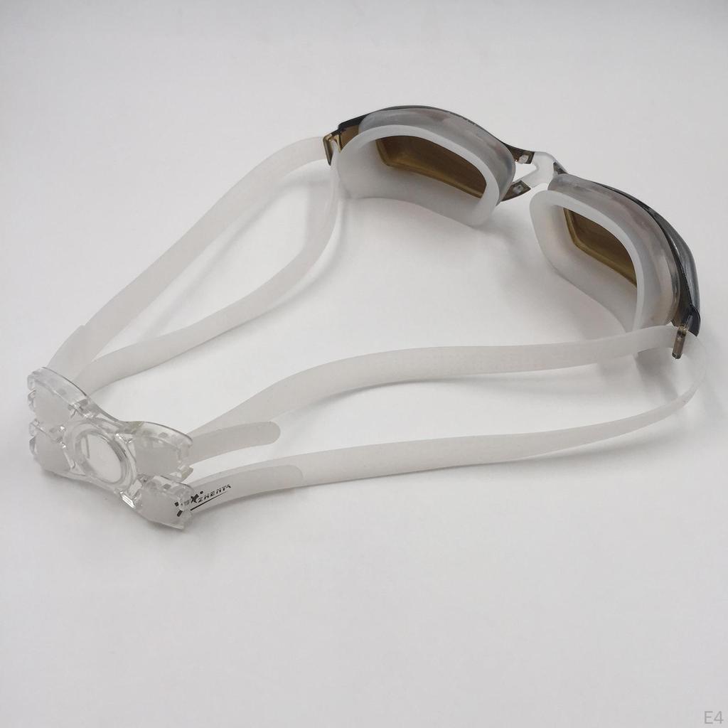 Fashion Swimming Goggles Anti Fog Case Comfortable Adjustable Gear Earplug for Youth Women Men