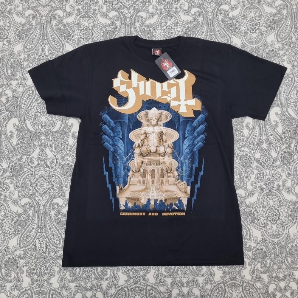 

Футболка Ghost Ceremony And Devotion с графикой Новая Концертный тур XL