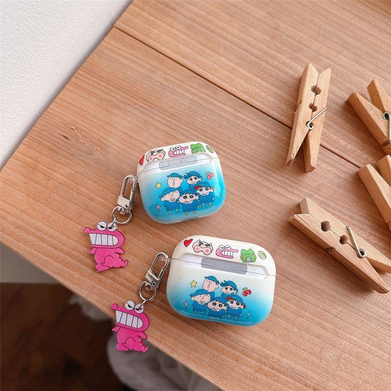 

Case Active Noise Reduction Apple 3 Generation Bluetooth Earbuds Case Pro 2 Generation 2 Earphone Sleeves Japan and South Korea Cute Fun Ins Shell Apple Airpods Pro [Campus Xiaoxin] Send Pendant