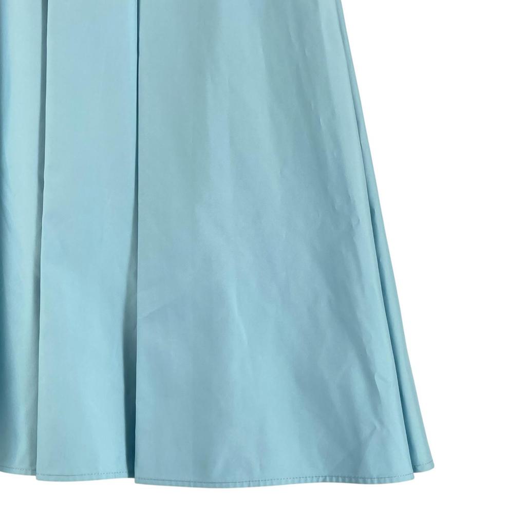 UNTITLED Plain Skirt Blue Women S Tuck Flare Used