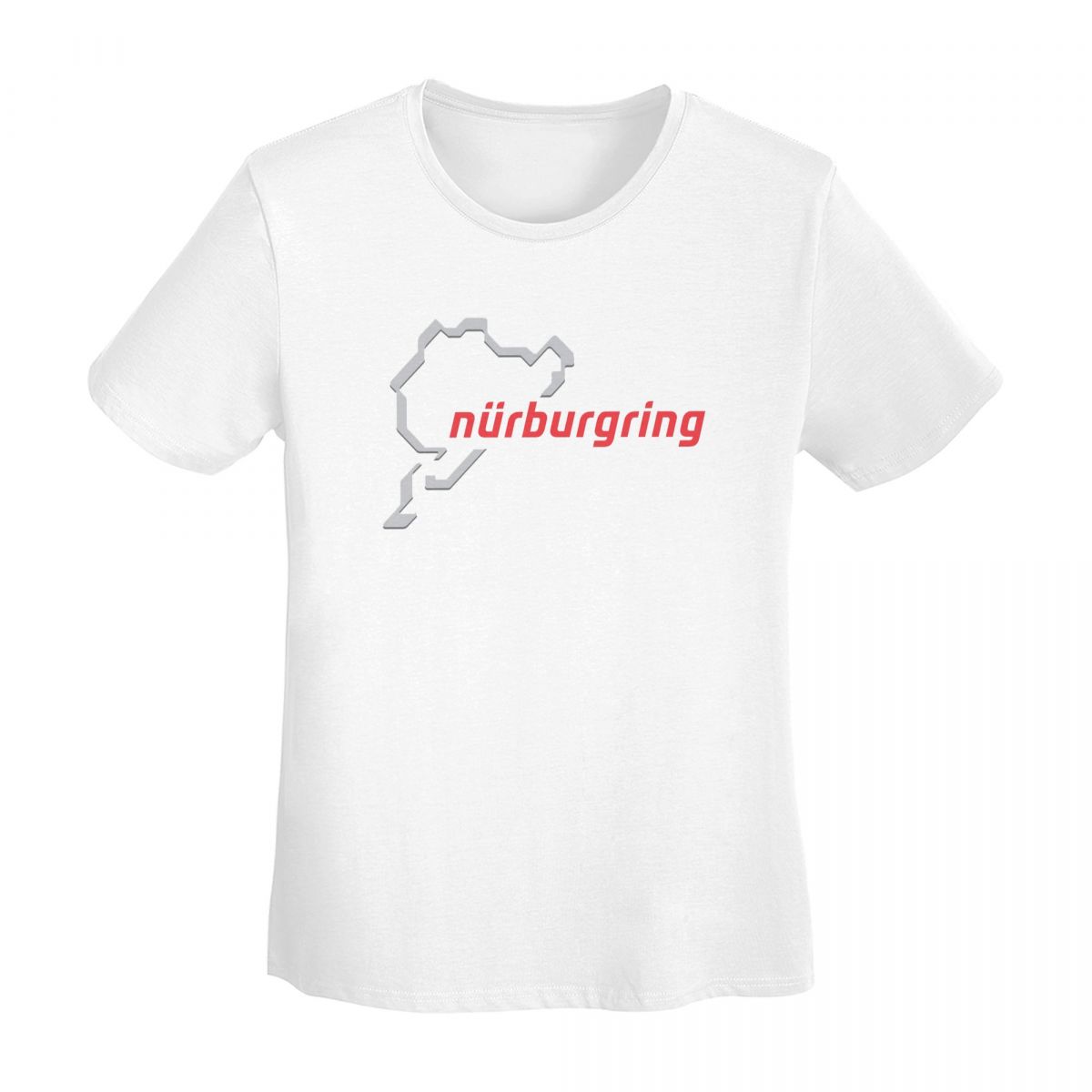 Race Track GerUnisexy Nurburgring TShirt Women Short Sleeve T Shirts Crew Neck Streetwear Cotton Summer Tees Streetwear S