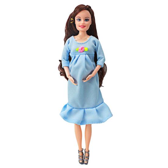 Yousheng 1/2Pcs Pregnant Mother Toy with Baby Dolls Moving Joints Design Eco-friendly No Odor Fashion Creative Pregnant Dolls