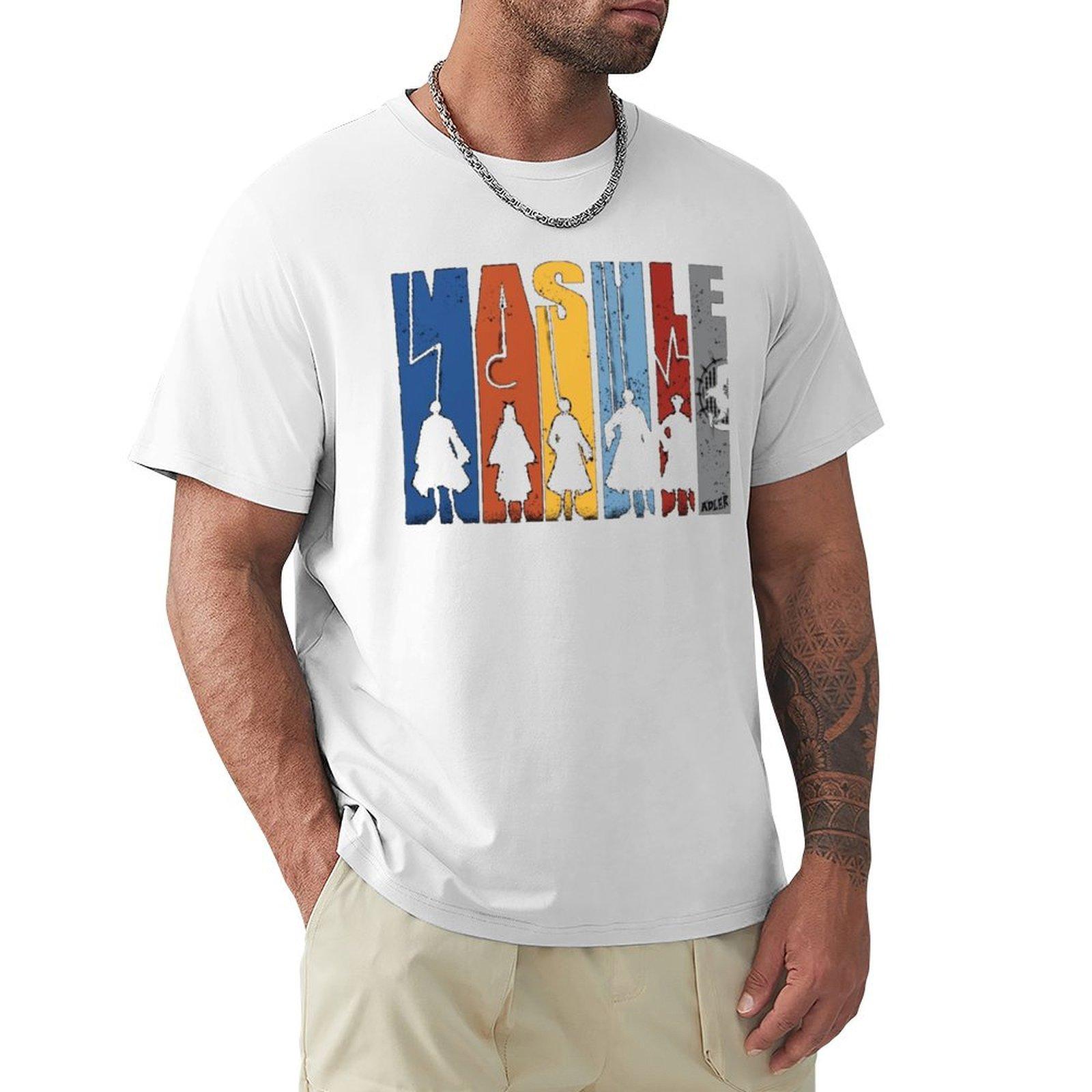 Burnedead Mashmashle Tshirt Breathable Gym Short Sleeve Tshirt S