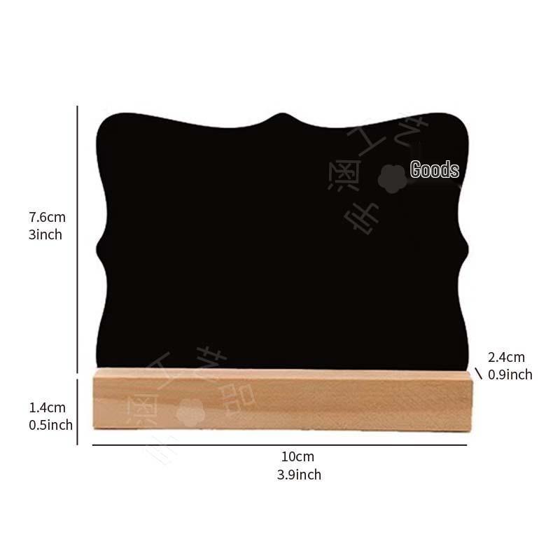 Double-Sided Valentine's Day Blackboard Ornament for Home, Party, Hotel, or Bar