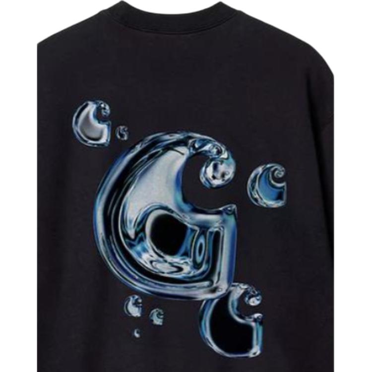 Carhartt WIP Realistic Logo Pattern Printed Thick Hoodie Men Hoodies CHXSWI035189P
