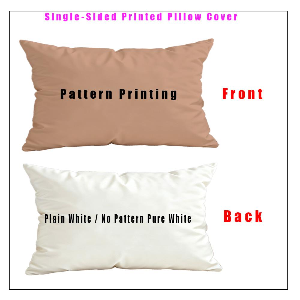 Blue Red White Classic Striped Pillowcase Pillow Cover Peach Skin Rectangular Bed Pillow Cover Modern Bedroom Bedding Decor 1 Pc
