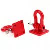 Premium Quality 2 Pcs Red Climbing Trailer Hook Buckle For 1/10 D90 Axial Scx10 Rc Cars
