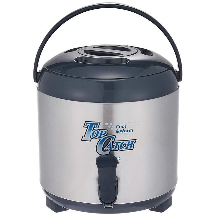 Captain Stag Top Catch Water Jug 6L M-5030 Silver / Blue
