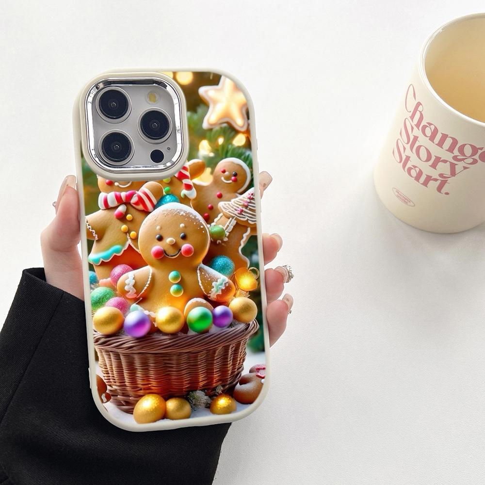 N107 Happy New Year Christmas art Soft Phone Cases для Samsung S24 S23 Plus A15 A35 A54 — фото 12