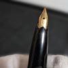 Used PLATINUM 18k Fine Nib Engraved Platinum Fountain Pen 12cm Vintage