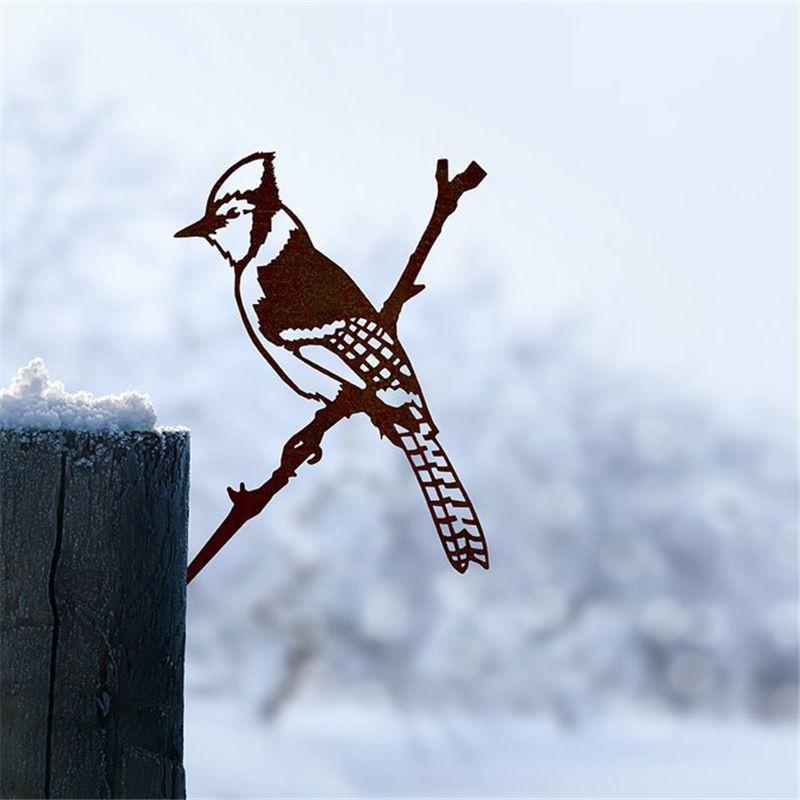 

Дерево Креативное Металлическое Искусство Птиц Ветка Знак Рустик Подвесной Ld Дом Сад Двор Декор Eagle-18.5*17cm