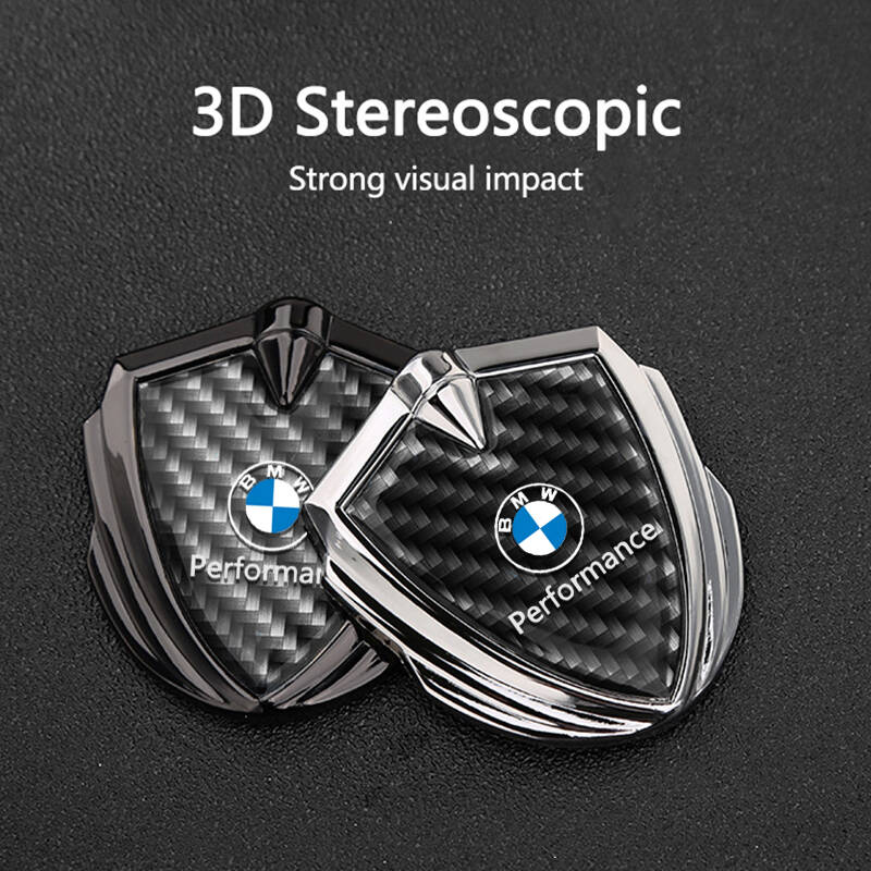 3D Car Sticker Metal Badge Decor Electroplated Sticker For BMW X1 X2 X3 X5 X4 X6 X7 G30 G20 G32 G11 G12 F40 F30 F20 F10 F34 F07 rlpf46