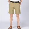 Men's Cotton Shorts   Knee Length Boardshorts Classic Comfortable Clothing Casual Trousers Male Short Trousers