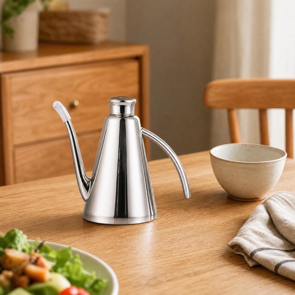 Acidic Condiment Dispenser Watertight Oil and Cruet Countertop