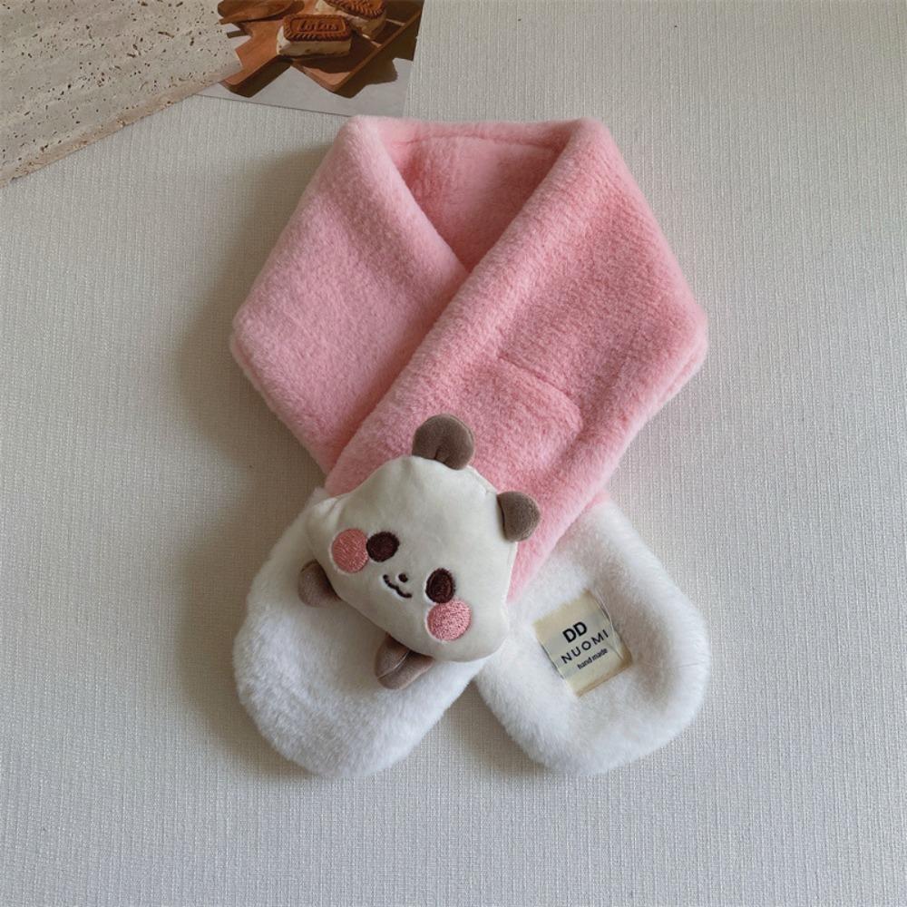 

Windproof Warm Plush Fleece Neck Breathable Children Baby Scarves Accessories