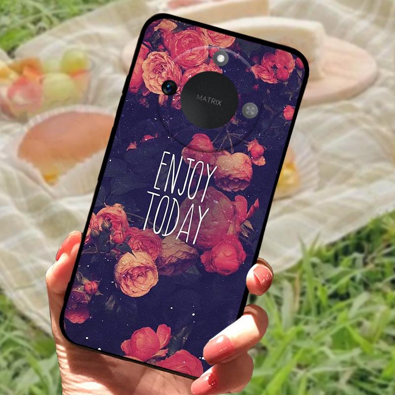 For Honor X9C Smart 5G Case Shookproof Silicone Soft TPU Phone Bumper Cover For Huawei Honor X9C 5G Cartoon Fundas Coque Cases