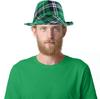 Saint Patricks Day Top Hat Holiday Fake Beard Green Celebration Costume for Irish Festival Birthday Party Decor Supplies Cosplay