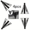 4pcs Furniture Legs Triangle Top Plate Feet Ball Decoration Bed Tablecouches Dresser Cabinet Side Table Adjustable Furniture Leg