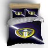 Logo del Leeds United FC. Set lenzuola Set copripiumino Copripiumini Federe(1*Copripiumino 2*Federe senza imbottitura piumone)