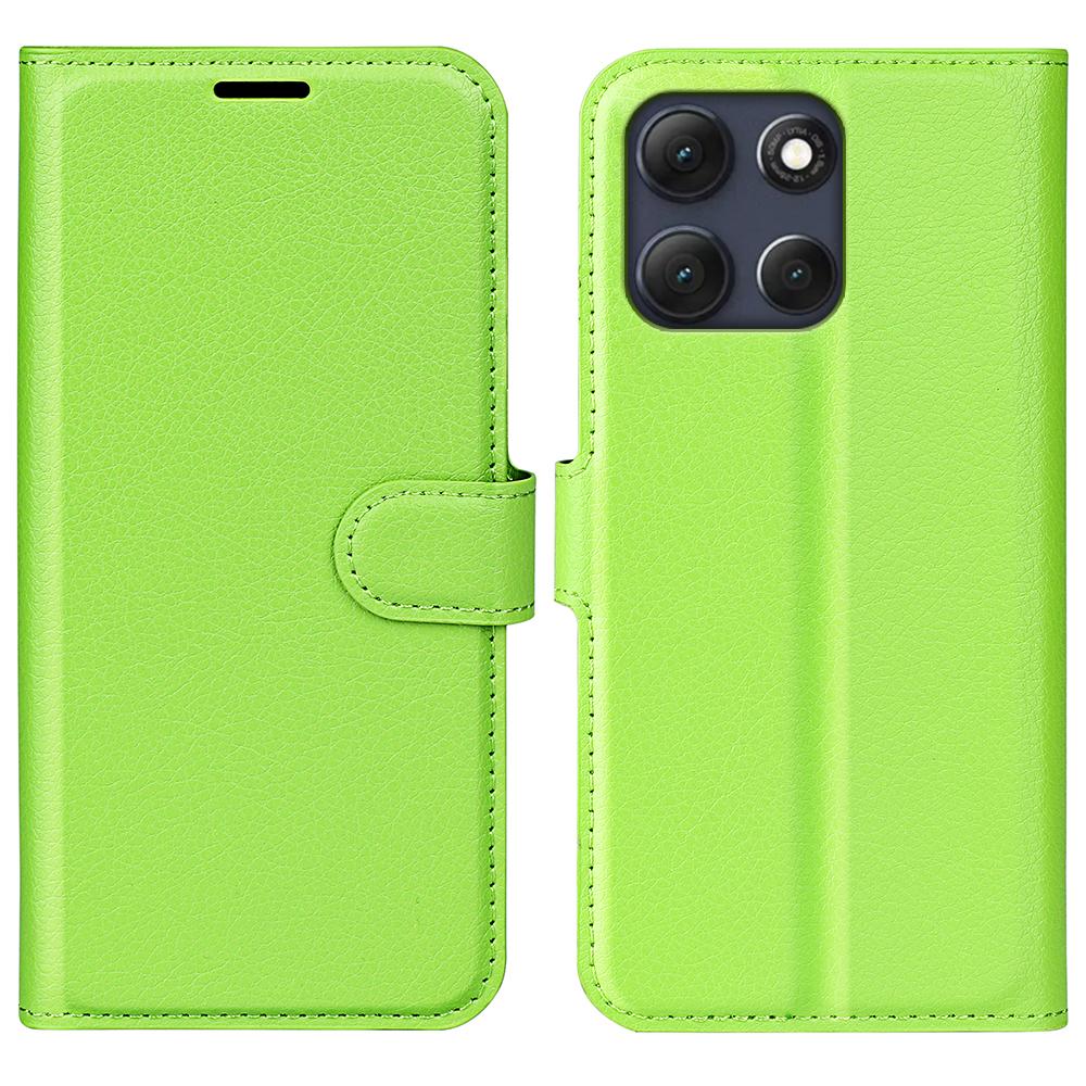 For Motorola Moto G86 Power 5G Case Litchi Texture Shockproof Leather Wallet Phone Cover
