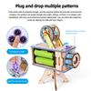 Projector Diy Hand Assembled Projector Toy Scientific Experiment Educational Model Toy Children'S Physics Toy Gift Toy