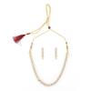 Contemporary Look Pearls Choker Jewellery Set For Women