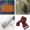 100Pcs Metal Eyelet Gromment Set Eyelet Punch Install Tool Kit With Storage Box For LeatherCraft Shoes Belt Cap Bag Tags Clothes