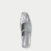 Thom Mcan Women Comfort Shirring Slingback Praha 8tmpr25s7r Silver