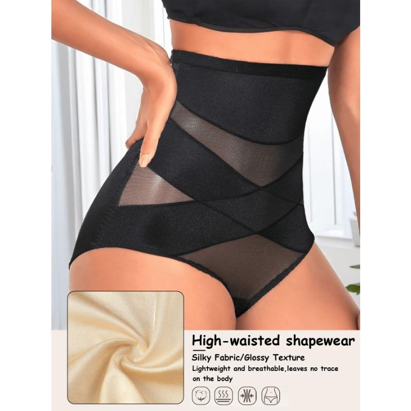 Women High Waist Shapewear Underwear Tummy Control Butt Lift Breathable Shorts