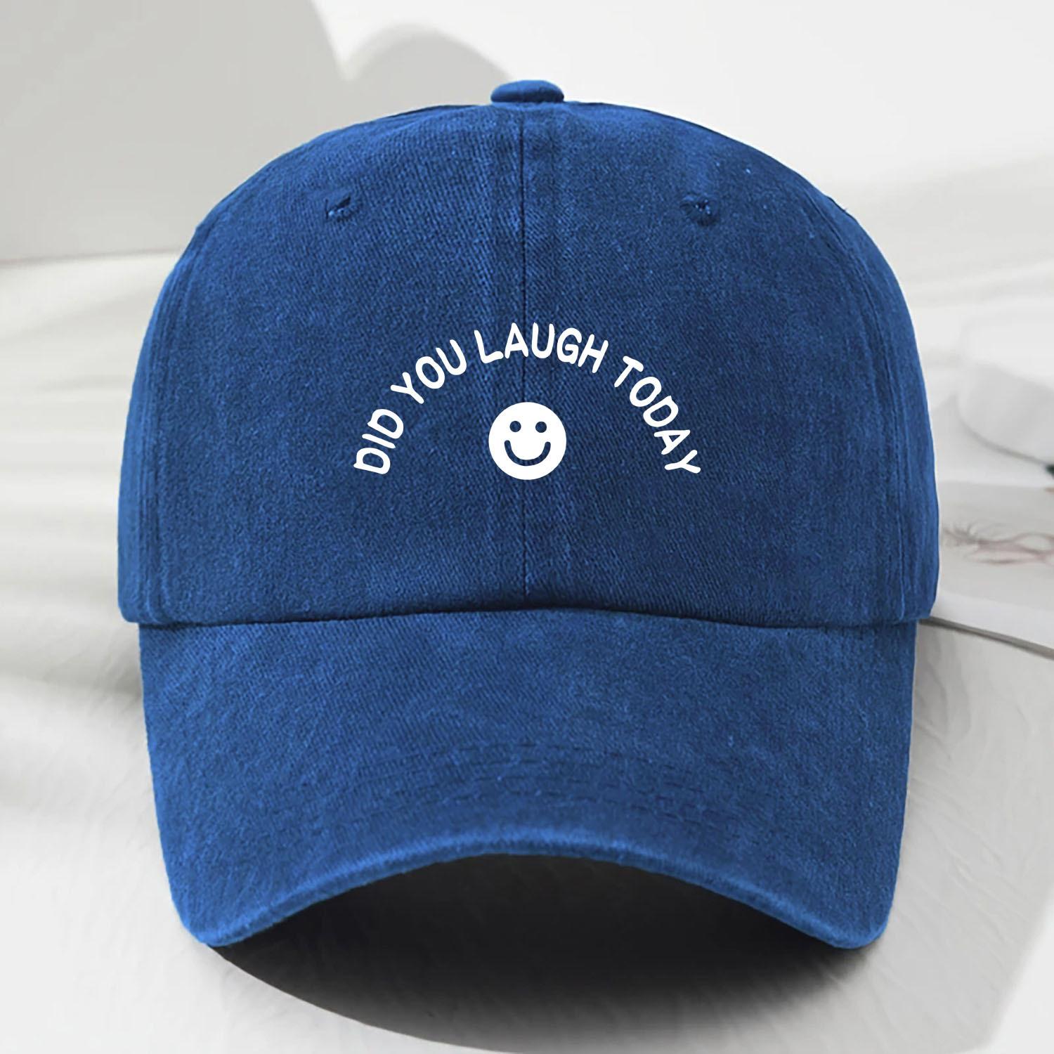 

Trucker Hat for Couples, the Same Style for Daily Walks, Short Trips, Outdoor Versatile Simple Personalized Hats синій