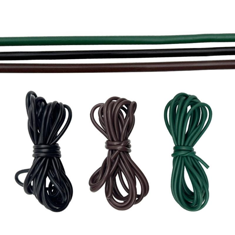 Karpfenfischen Hülse Anti-Verhedderungs-Schläuche Bissfest Karpfenfischen Gummirohr Outdoor Angelzubehör Werkzeuge