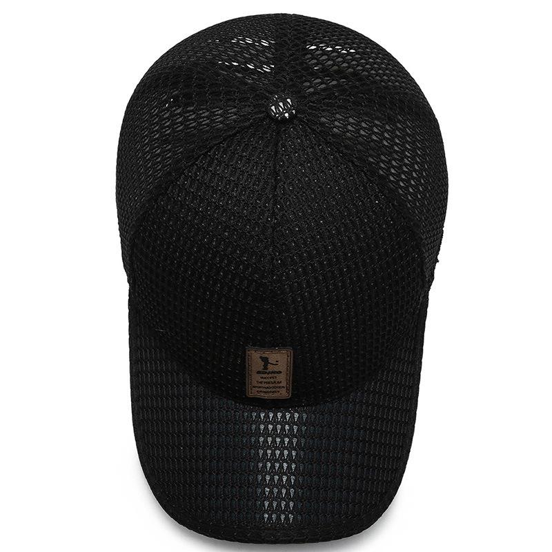 Men's Breathable Summer Mesh Baseball Cap with Sun Protection