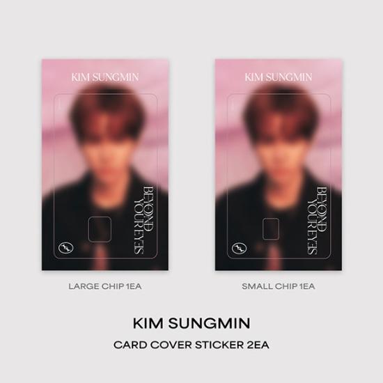 CLOSE YOUR EYES 1st Tour BEYOND YOUR EYES Card Cover Sticker