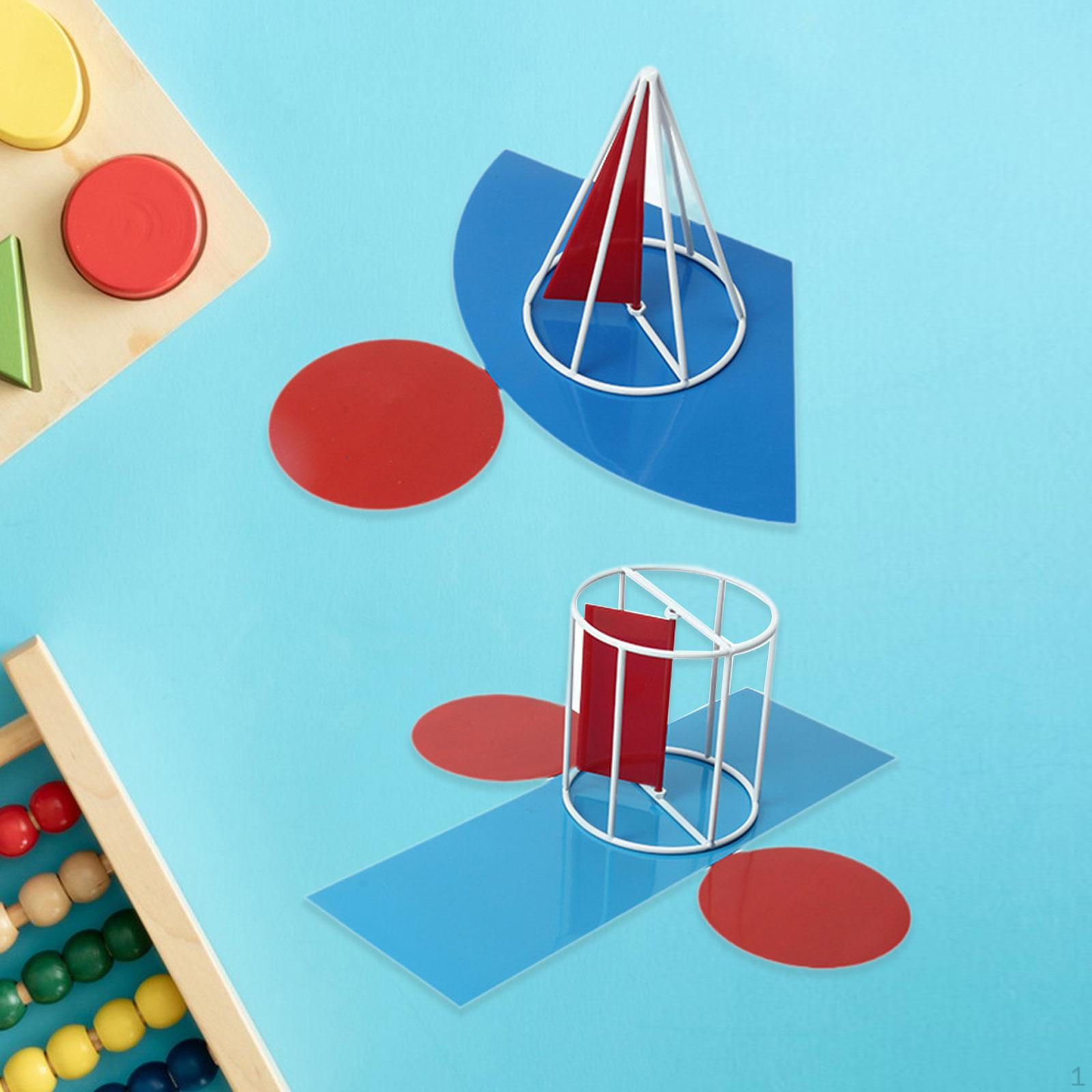 Cylinder Cone Surface Area Demonstrator Mathematics Math Toy Model Lightweight Educational for