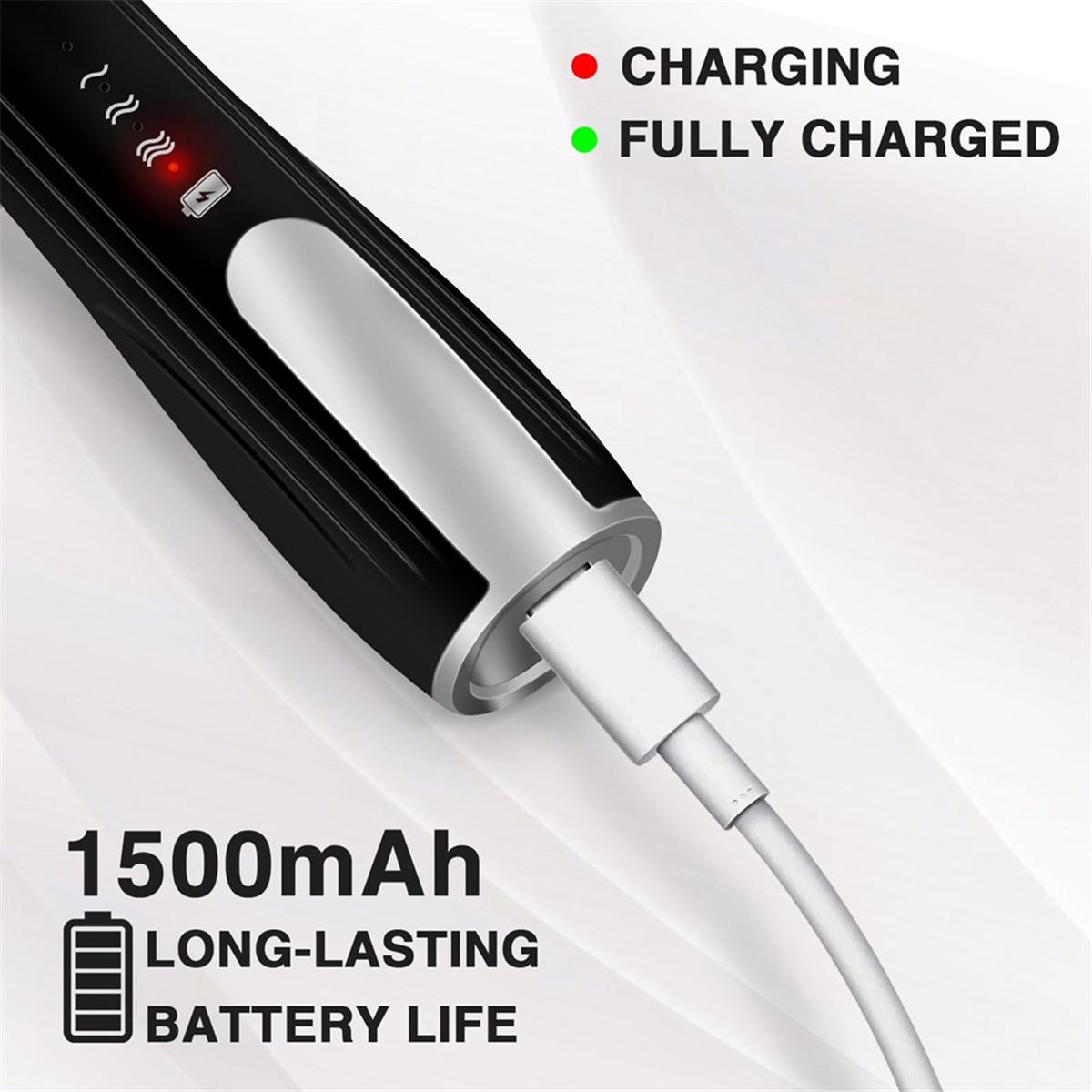 Перезаряжаемый ручной вспениватель молока с 3 скоростями — фото 3