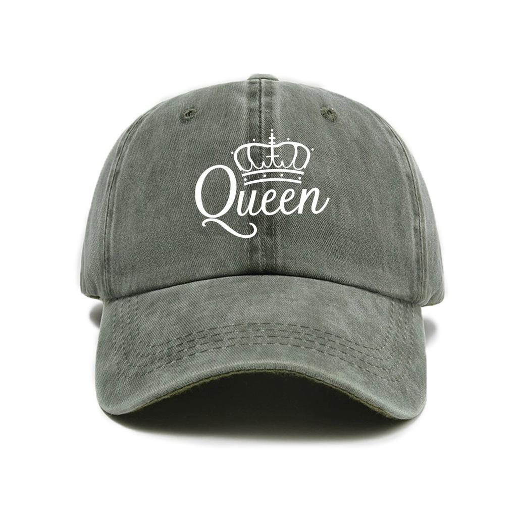 1pc Retro Washed Soft Top Baseball Caps,Unisex Outdoor Sunshade Hip-Hop Hat with Old Letter Printing,Fitted with Buckle Closure
