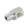 Female NPT 1/8 To Male M10x1.25 Stainless Steel 304 Threaded Adapter, Metric To American Standard Reducer (1223)