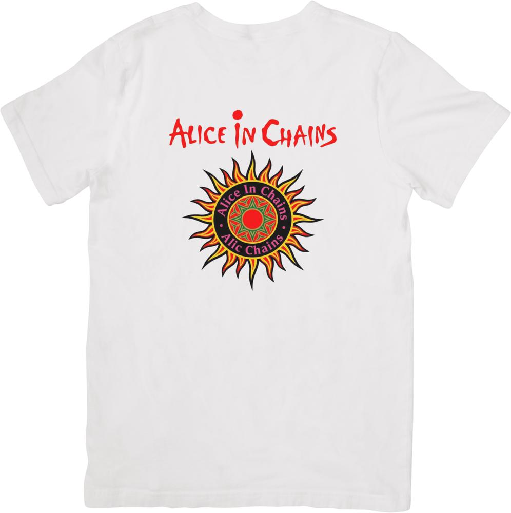 Alice in chains Vintage Retro Fit for Unisex women Quality Cotton TShirts