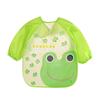 Bear Frog Cute Deer Elephant Owl Animal Print Baby Long Sleeved Bib Waterproof