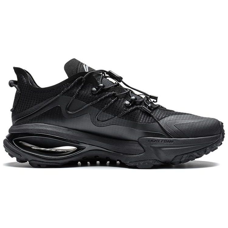 Li Ning Yijie Durable Breathable Low-Top Running Shoes Men Sneakers Black ARDT011-5