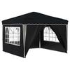 Pop Up Party Tent 288 X 288 X 245 Cm Anthracite Oxford Fabric