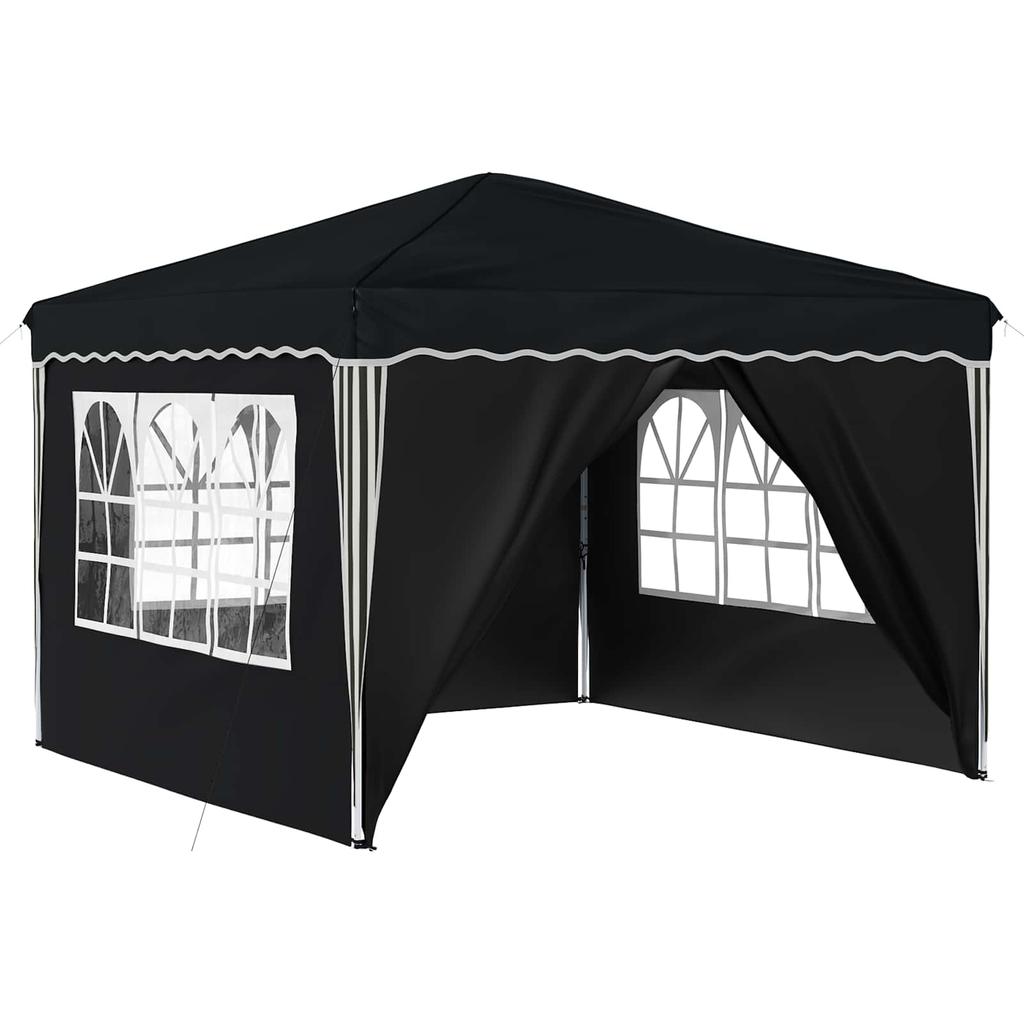 Pop Up Party Tent 288 X 288 X 245 Cm Anthracite Oxford Fabric
